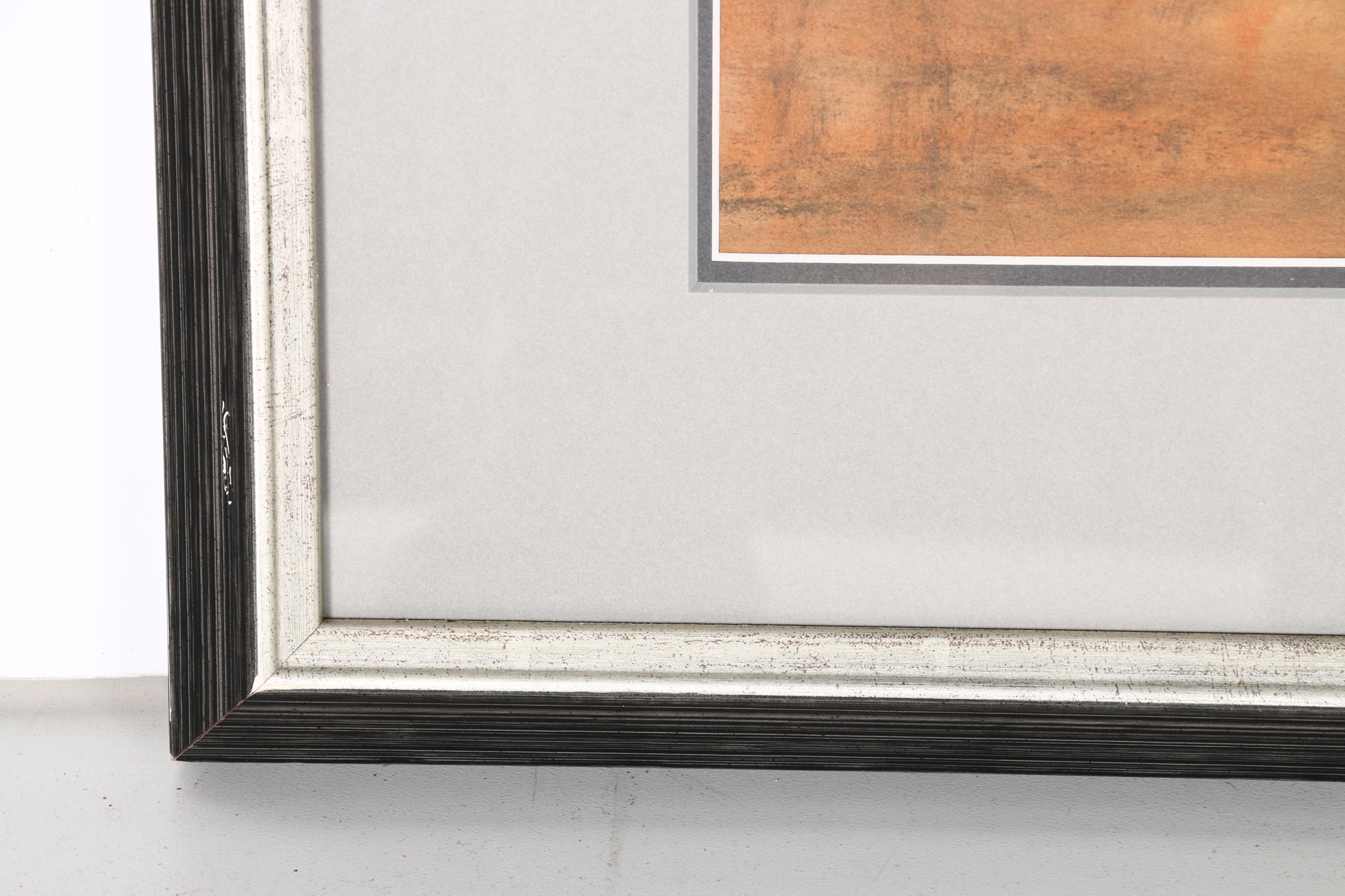 Frank J. Hoban 1957 Gouache on Paper "The City, Chicago"