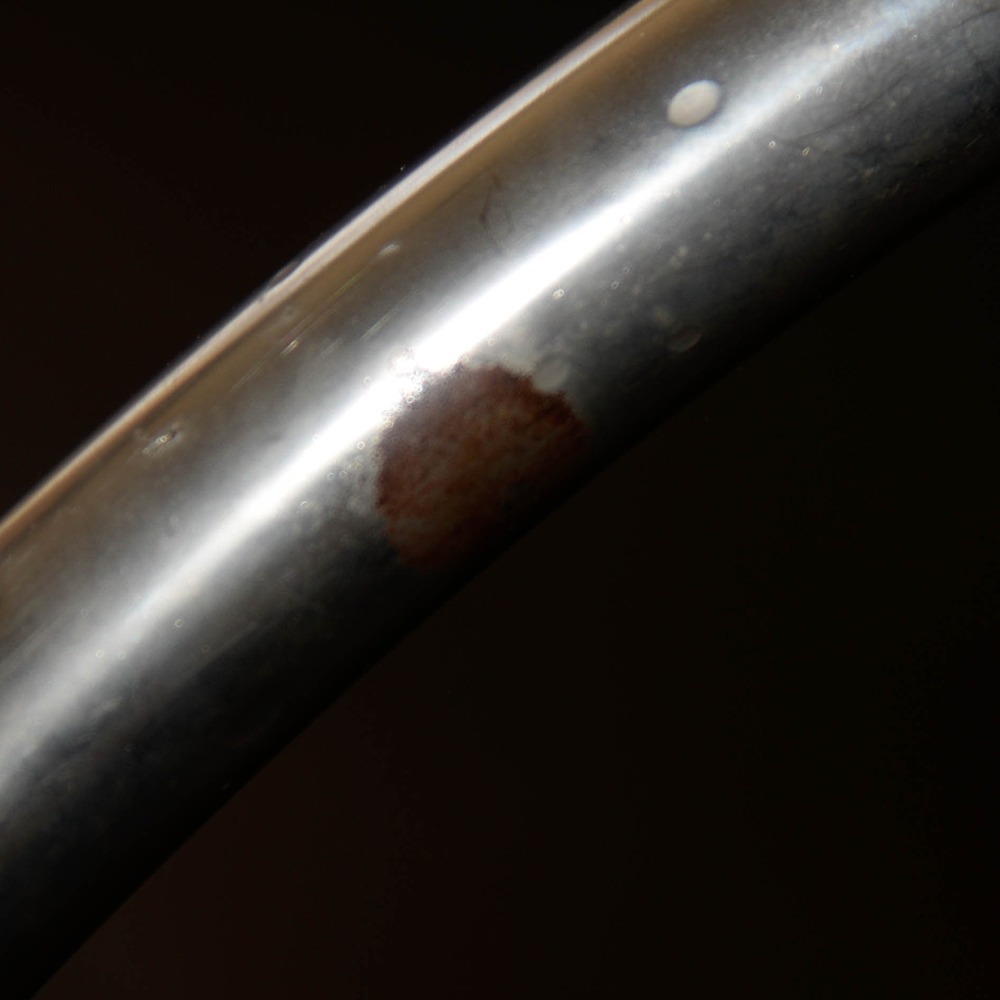 Brown Leather Rocking Chair