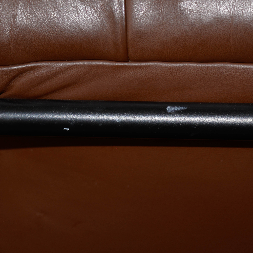 Brown Leather Rocking Chair