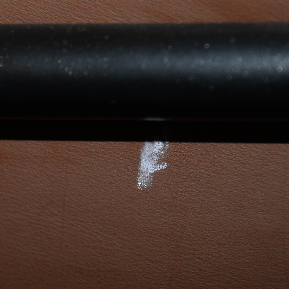 Brown Leather Rocking Chair