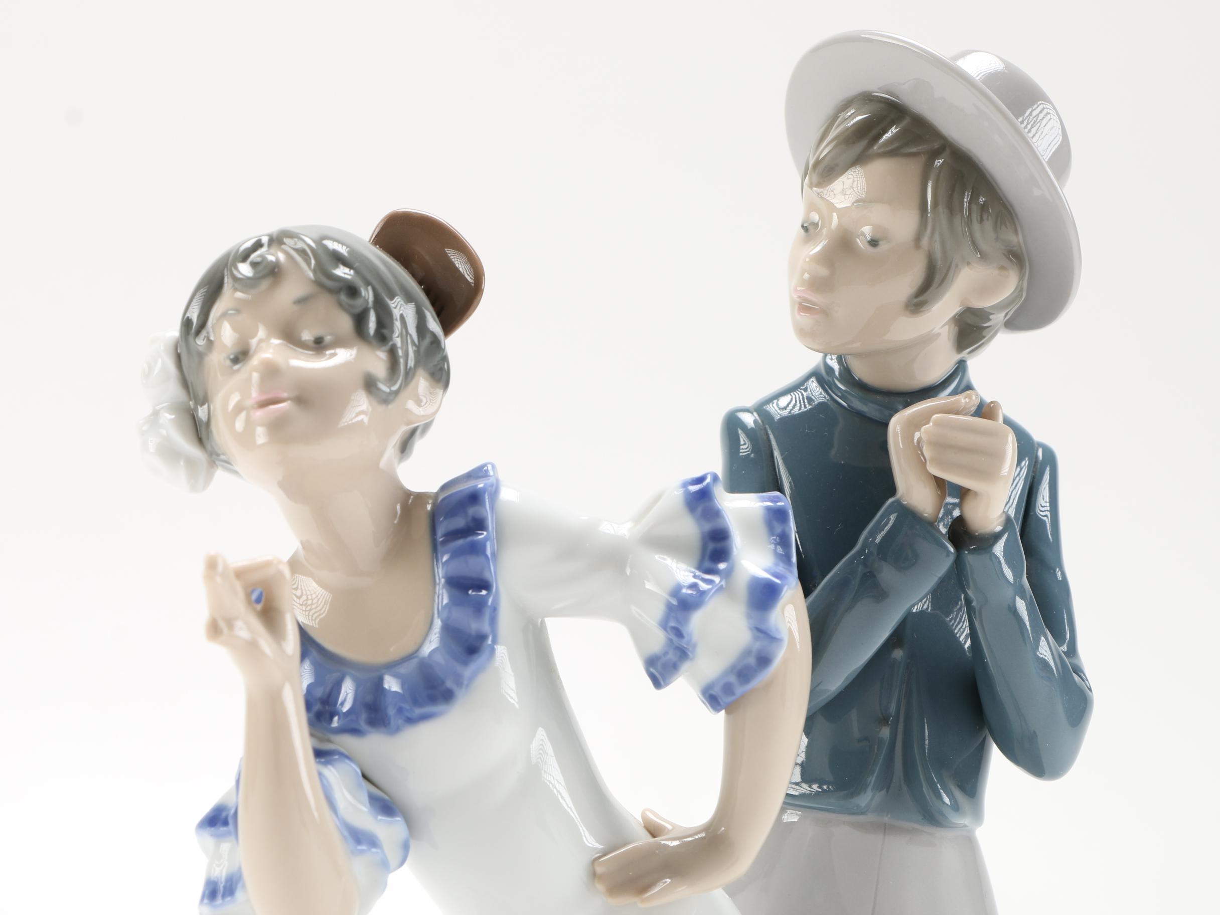 Nao by Lladró Dancing Couple Porcelain Figurine