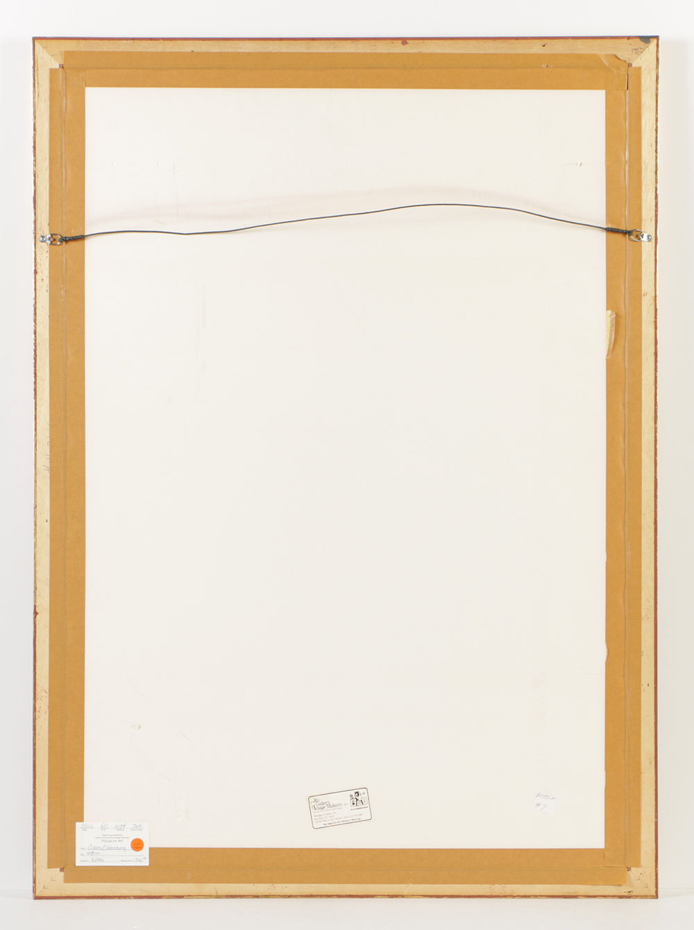 Claes Oldenburg Limited Edition Offset Lithograph Poster