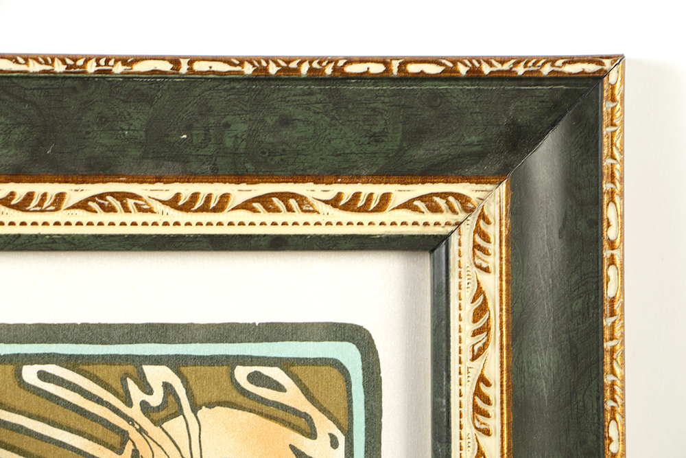 Alphonse Mucha Estate Lithograph on Paper "Au Quartier Latin"