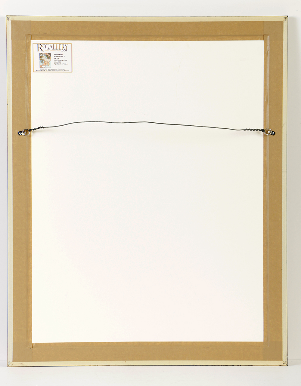 Alphonse Mucha Estate Lithograph on Paper "Au Quartier Latin"