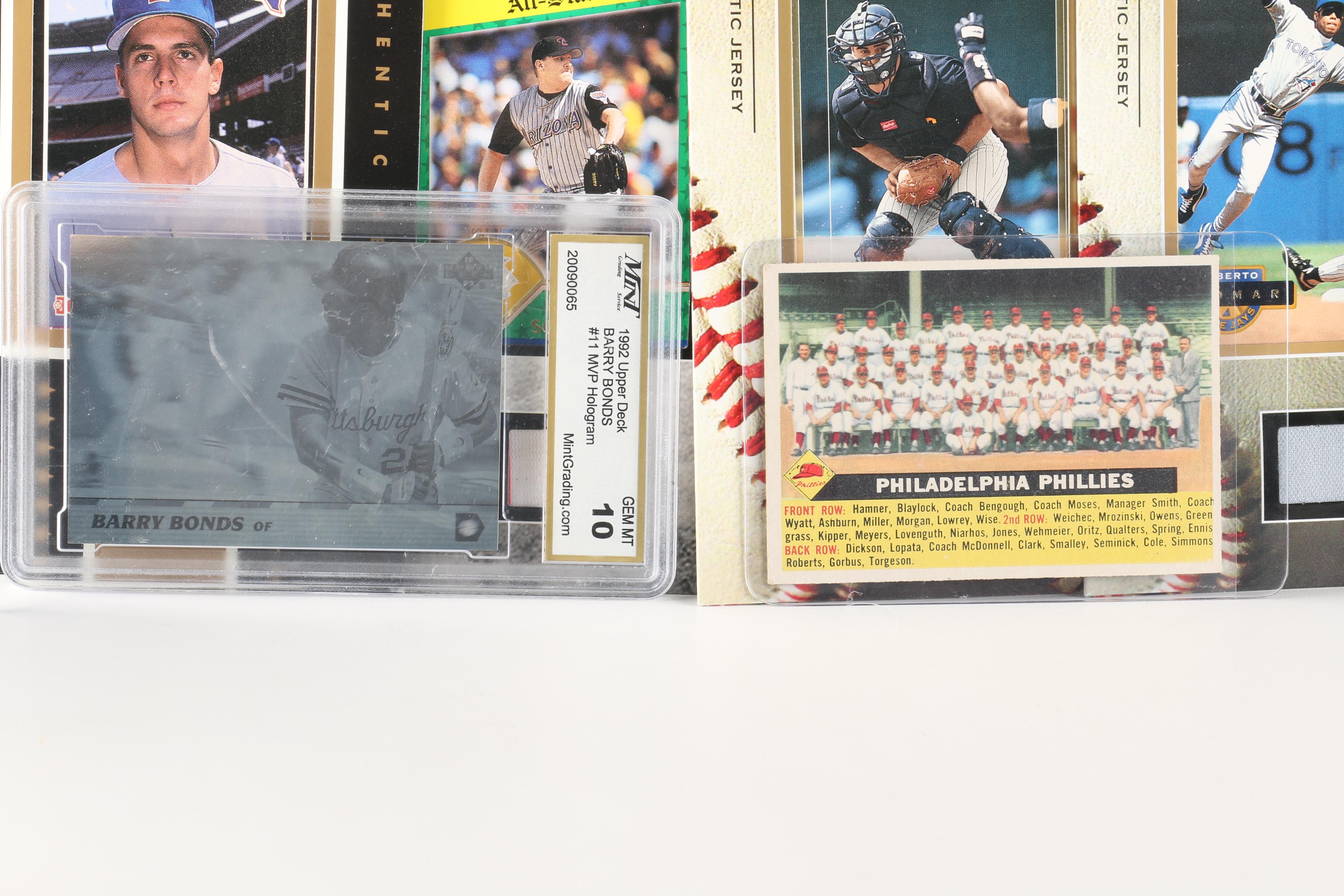 Sealed and Specialty Baseball Cards Including 1956 Phillies