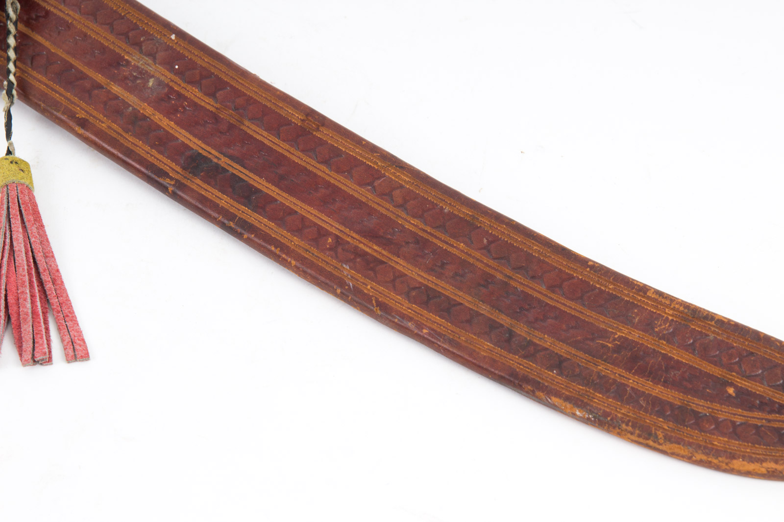 Hand Crafted El Salvadorian Leather Sheath with Machete