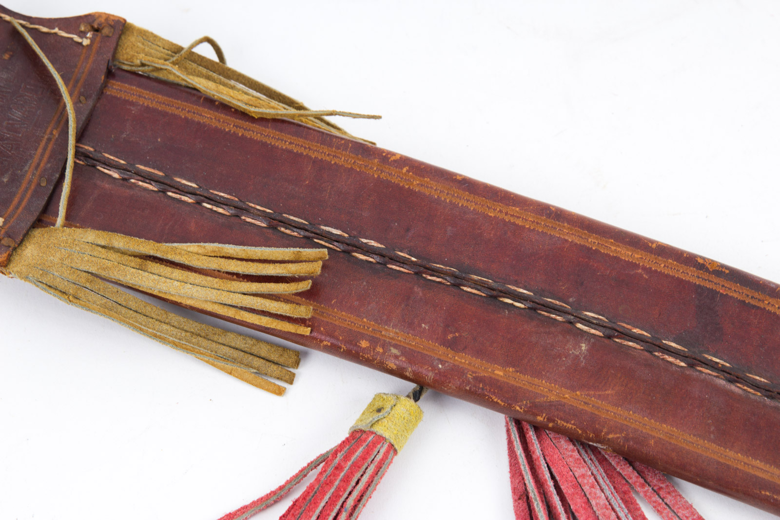 Hand Crafted El Salvadorian Leather Sheath with Machete