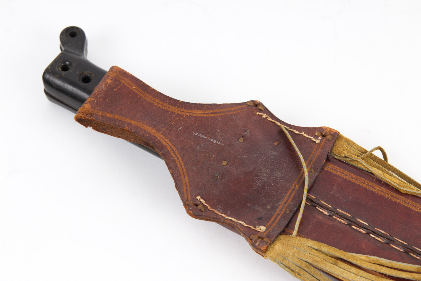 Hand Crafted El Salvadorian Leather Sheath with Machete
