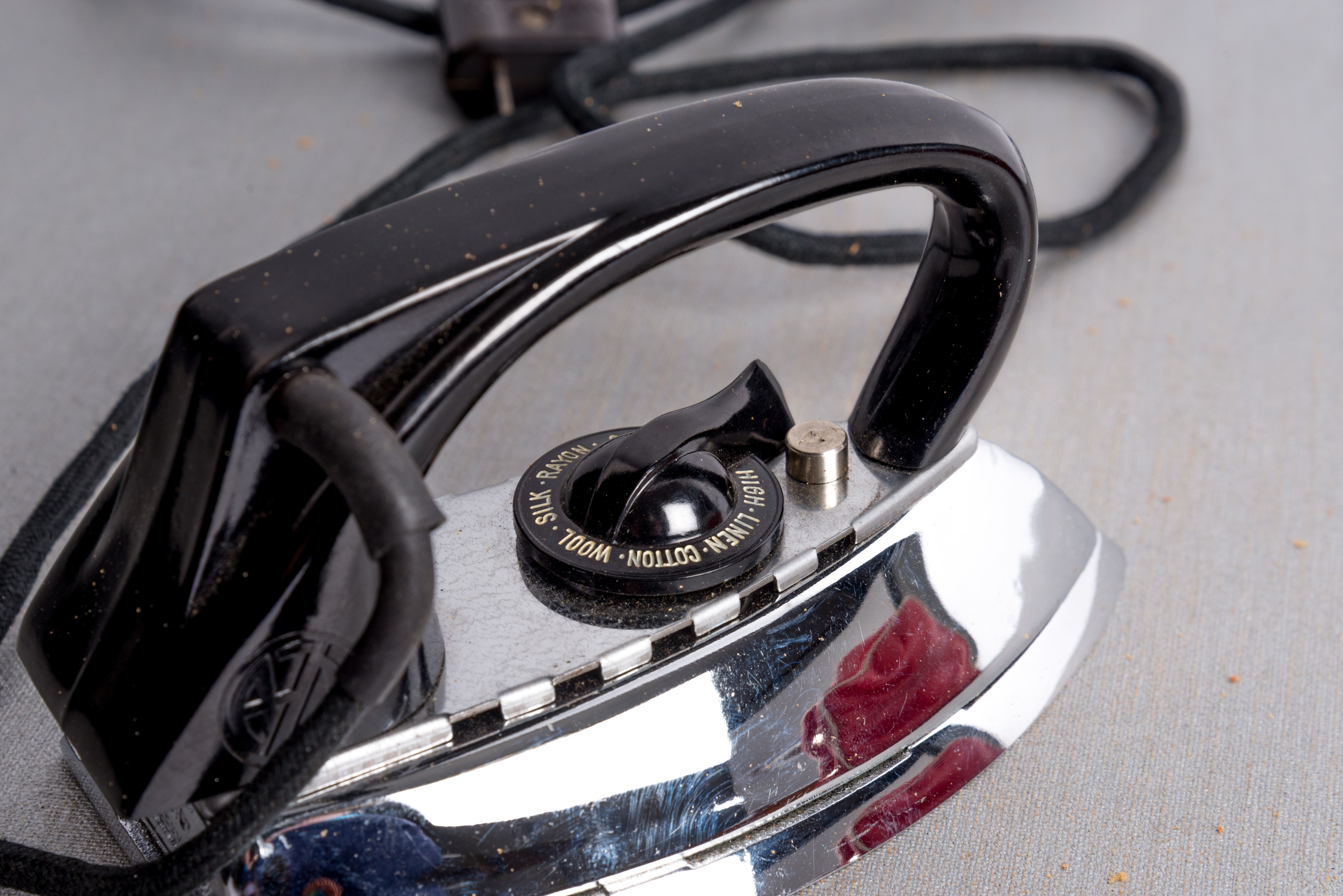 Vintage Iron and Ironing Board