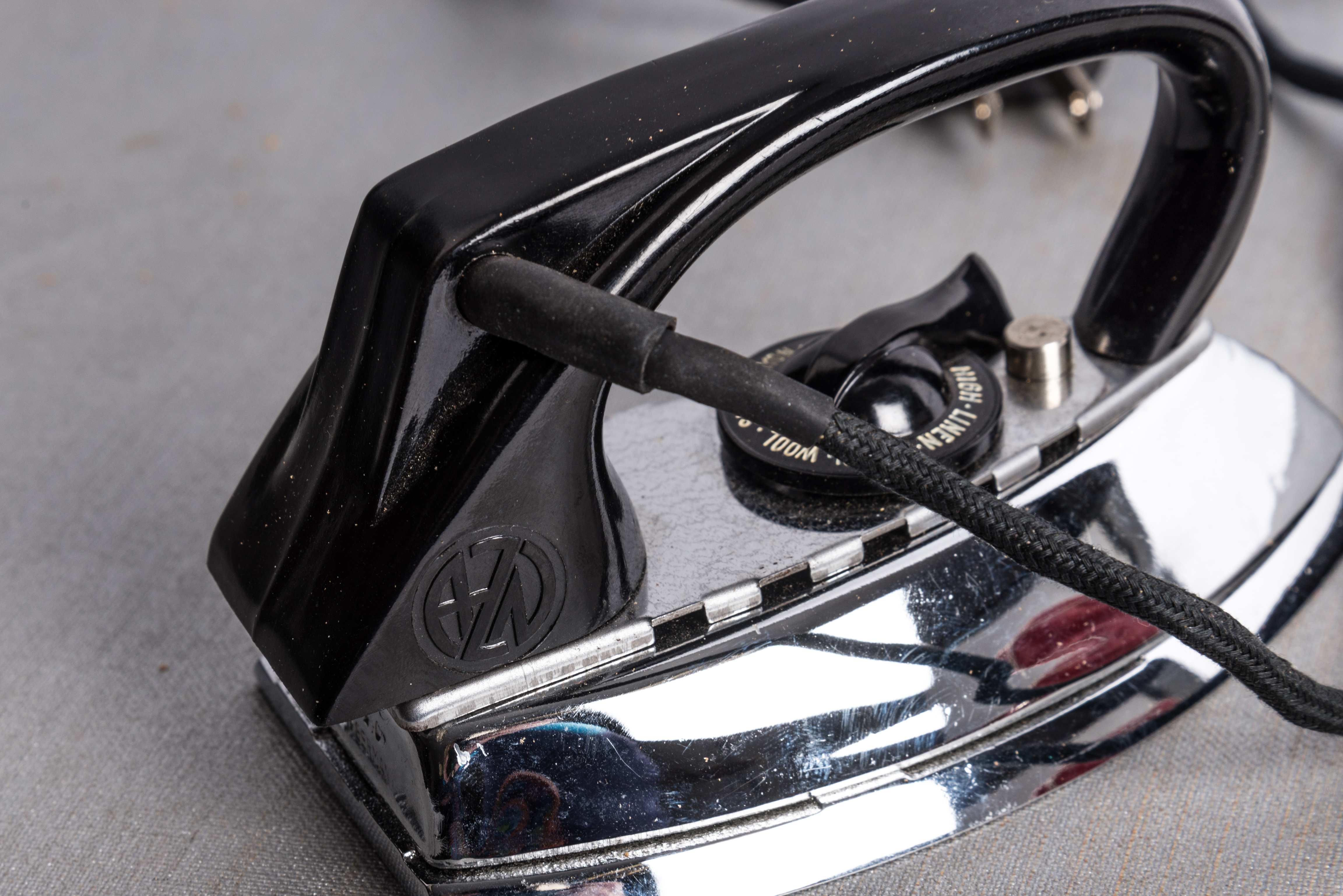 Vintage Iron and Ironing Board