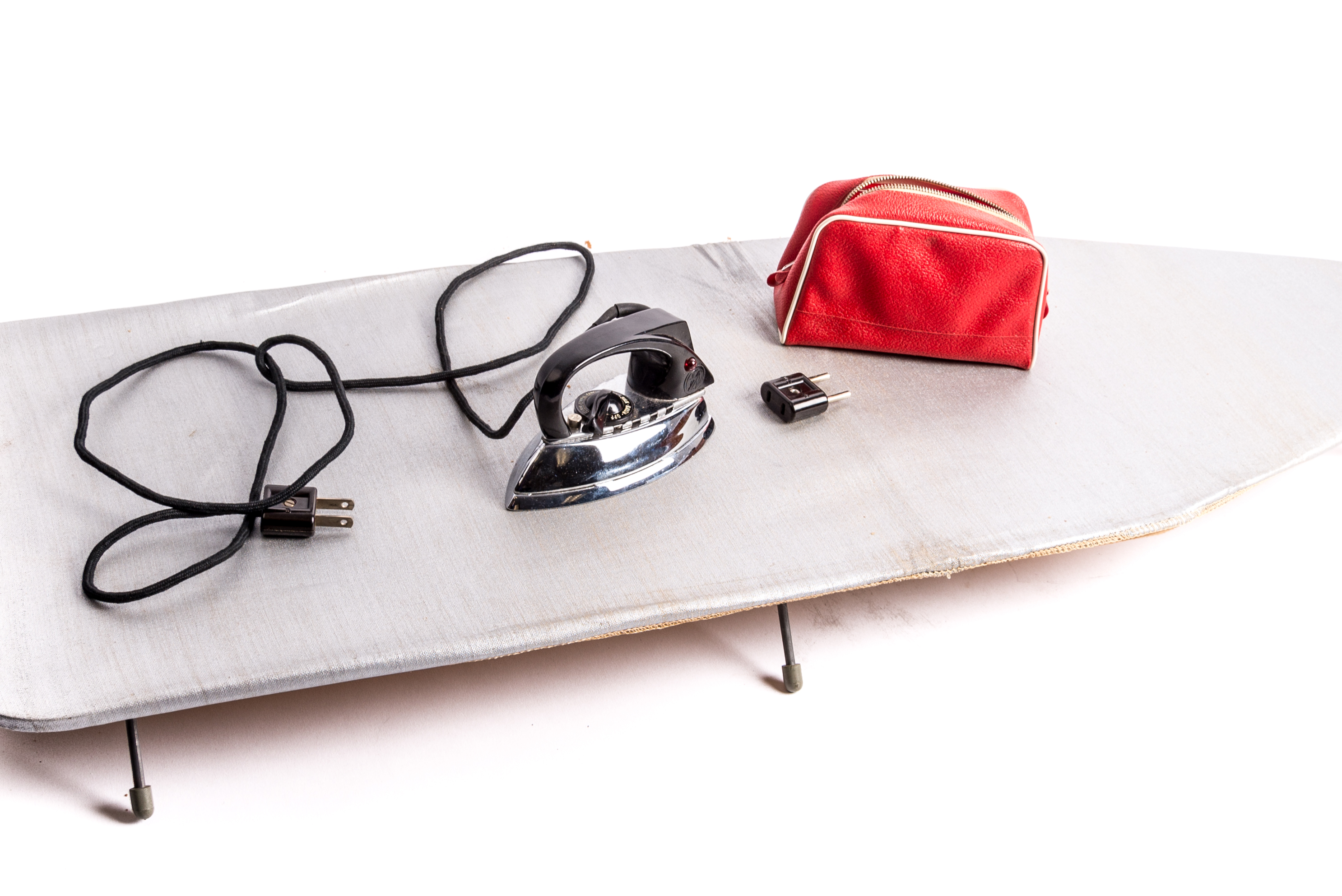 Vintage Iron and Ironing Board