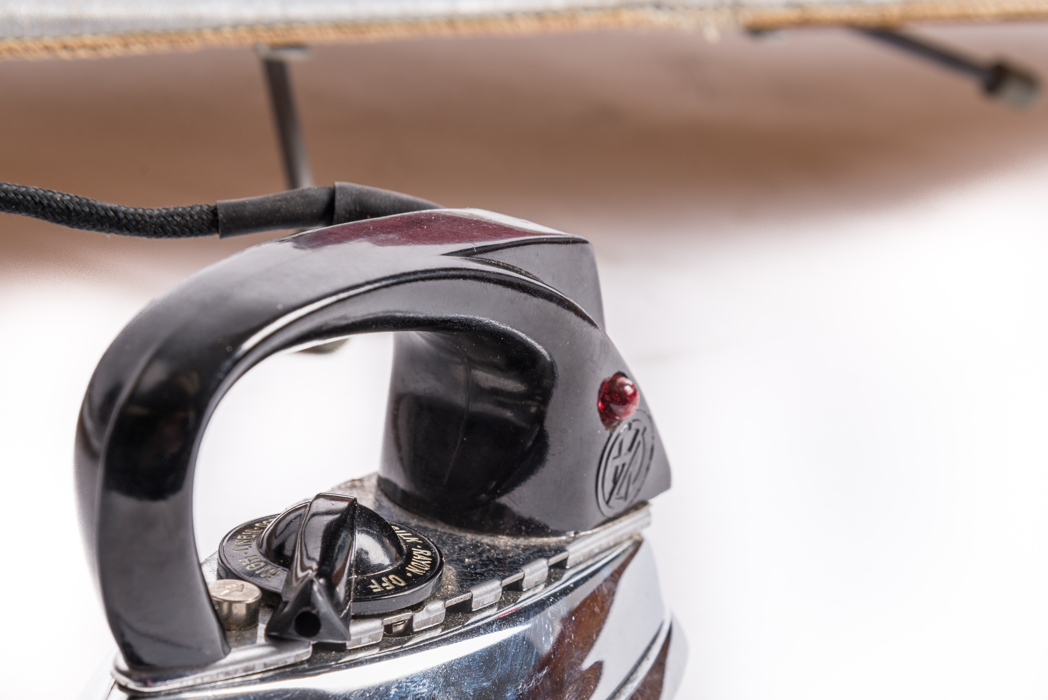 Vintage Iron and Ironing Board