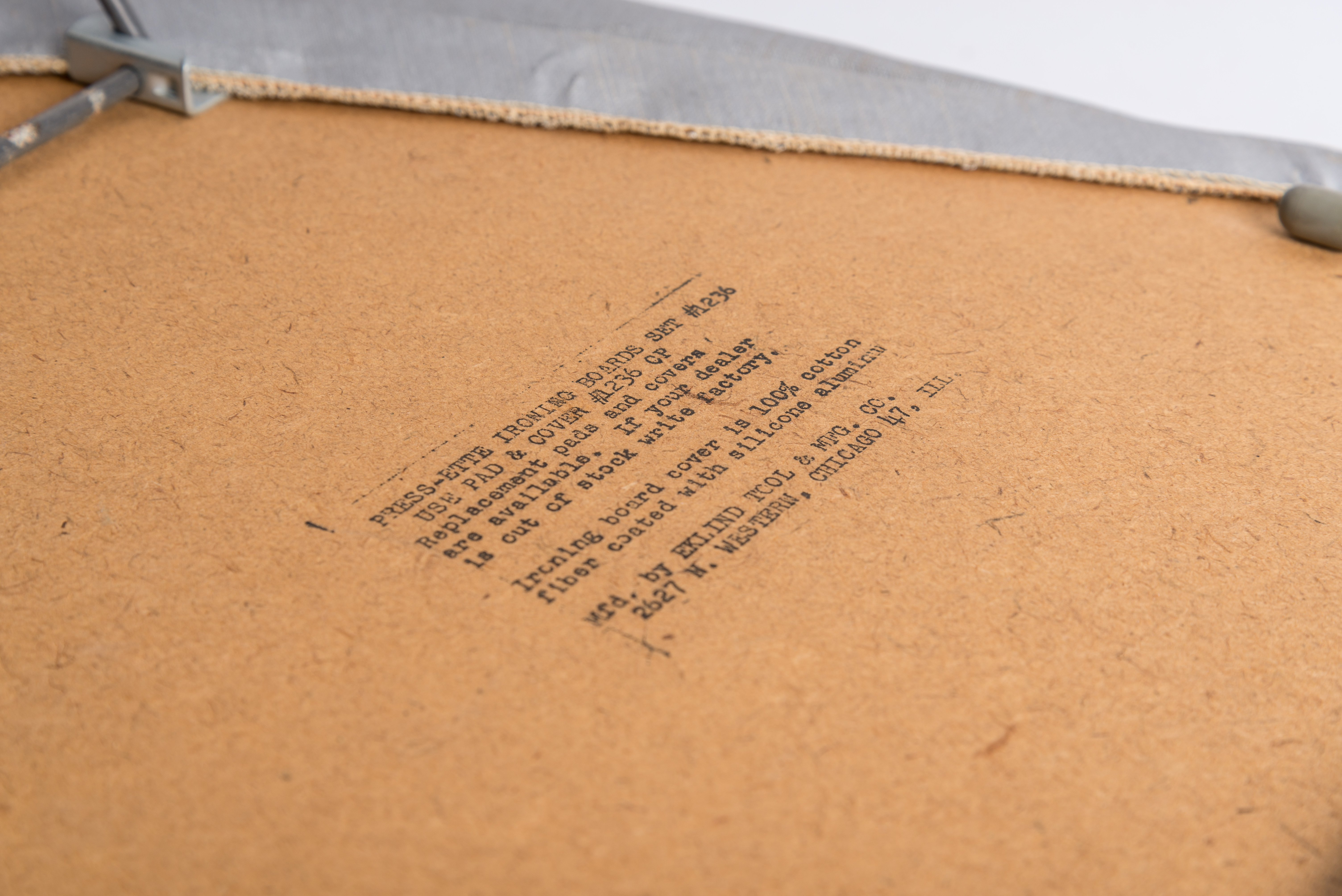 Vintage Iron and Ironing Board