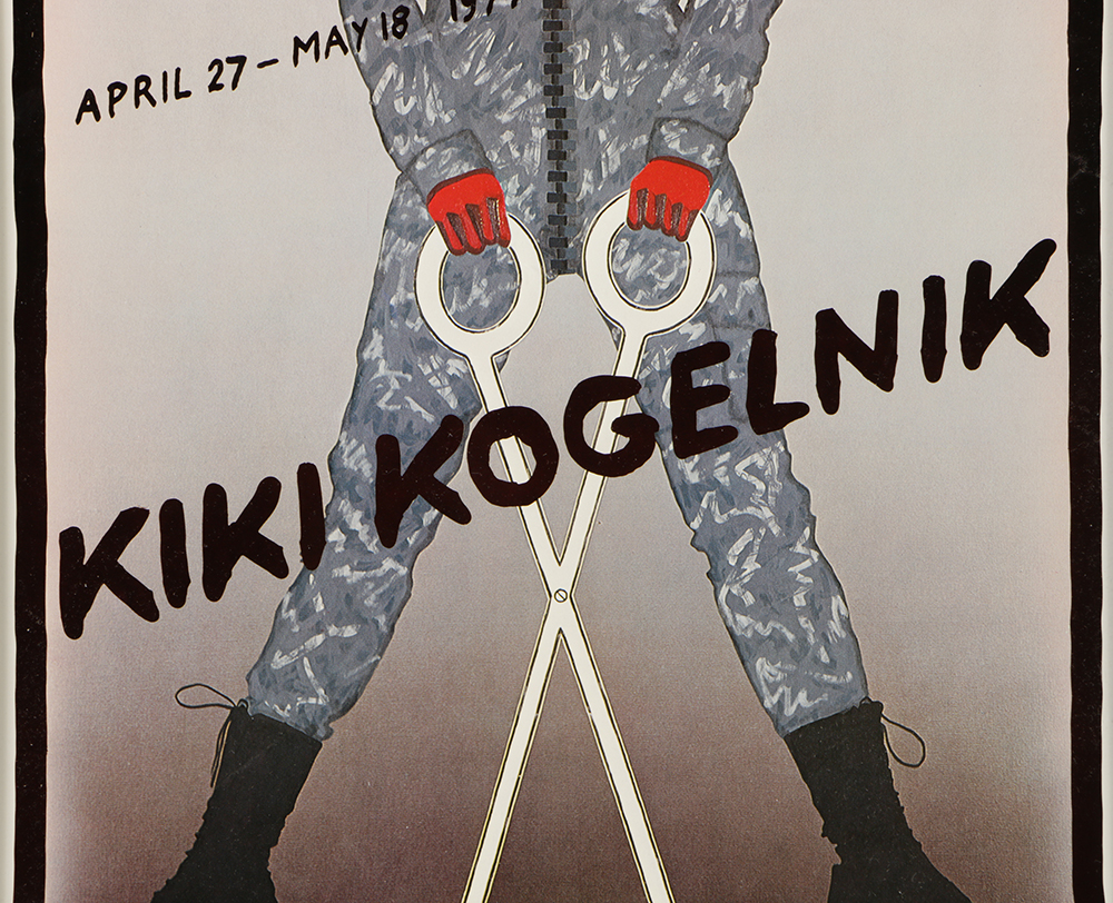 Offset Lithograph Exhibition Poster "Kiki Kogelnik"