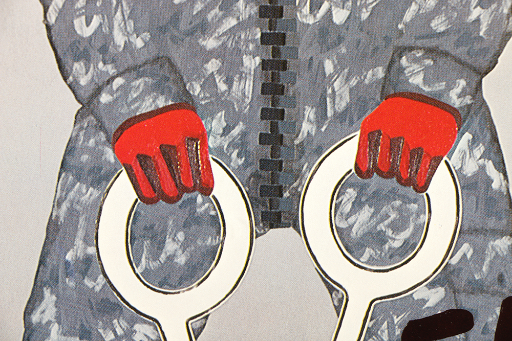 Offset Lithograph Exhibition Poster "Kiki Kogelnik"