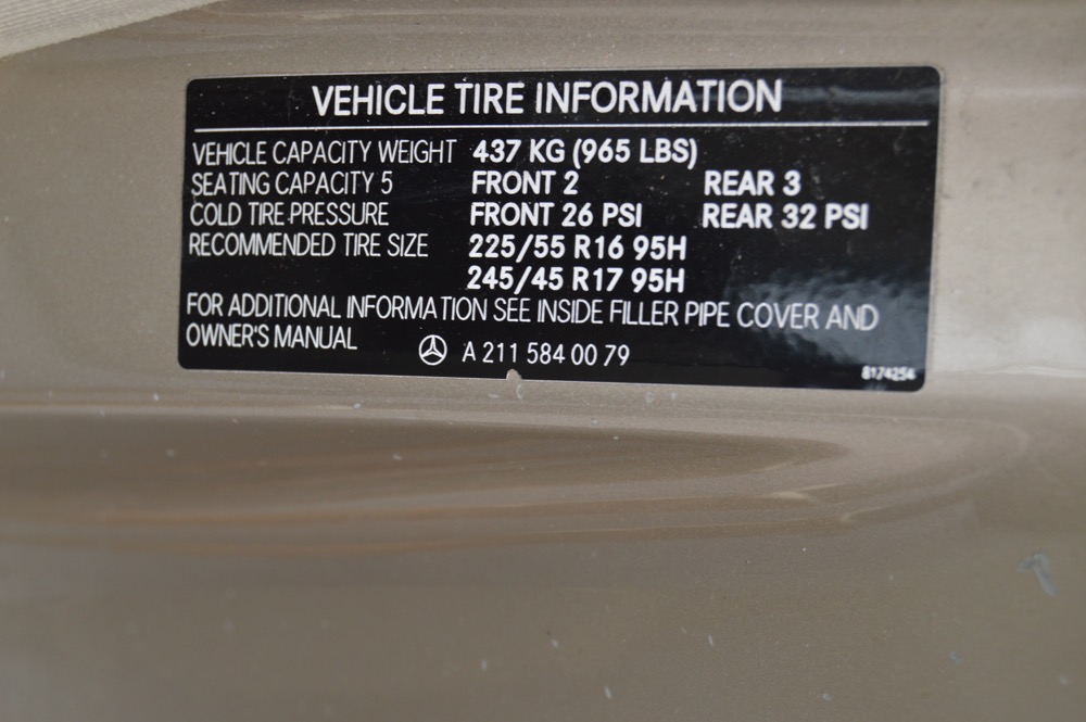 2003 Mercedes-Benz E320 4-Door Sedan