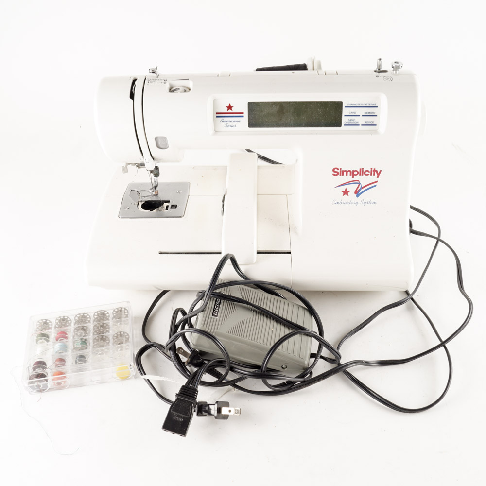 Simplicity SE3 Embroidery System