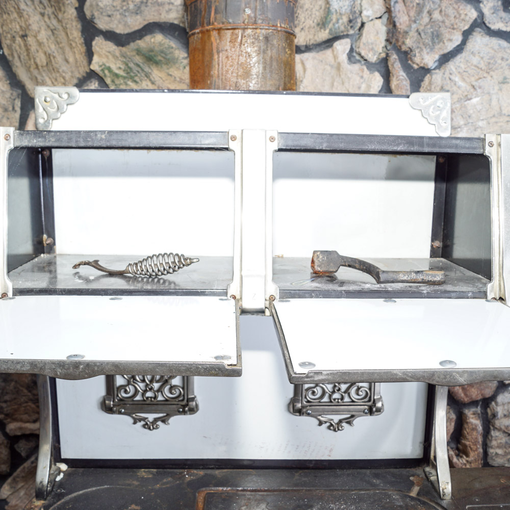 Vintage Pacific Princess Wood Burning Cook Stove