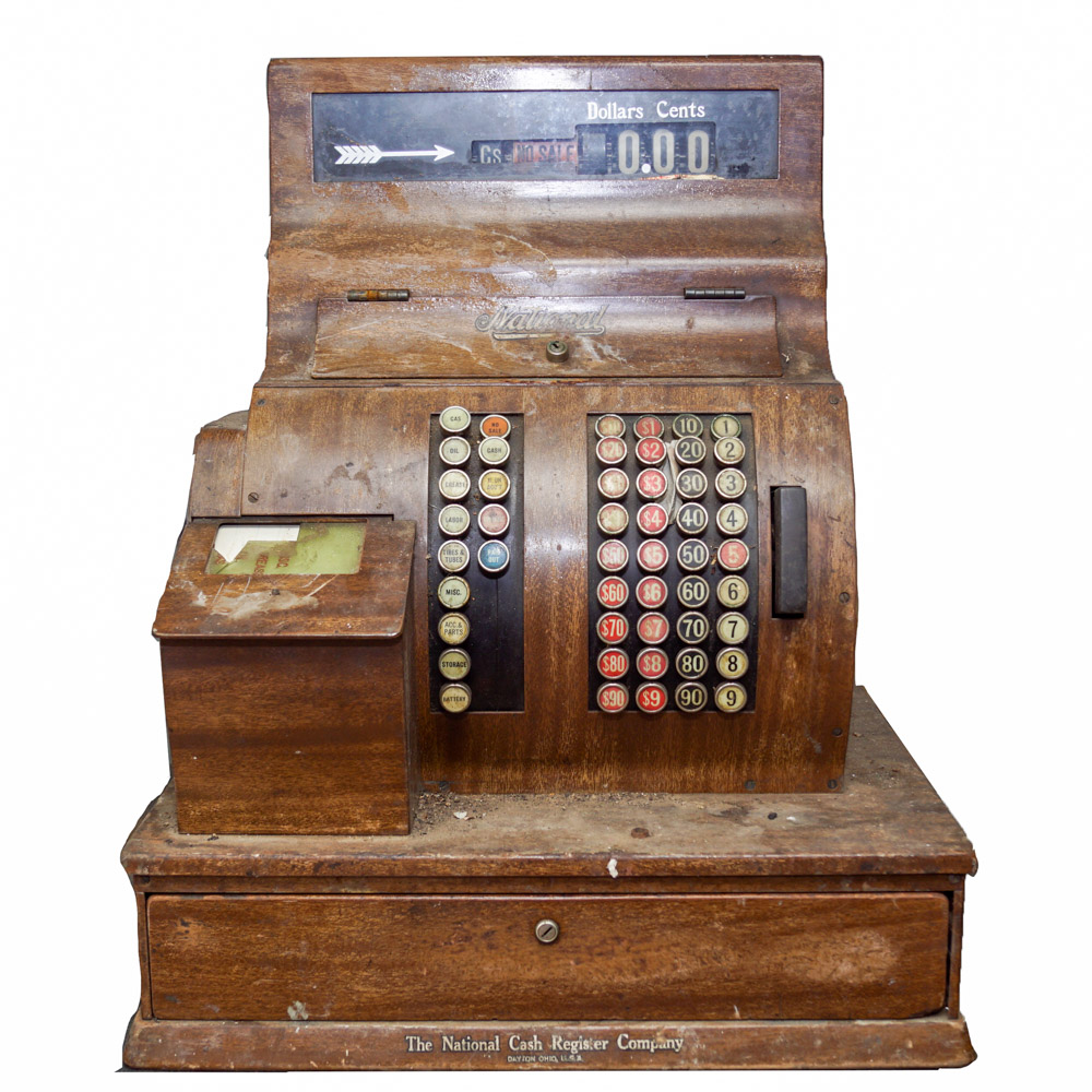 Vintage National Cash Register