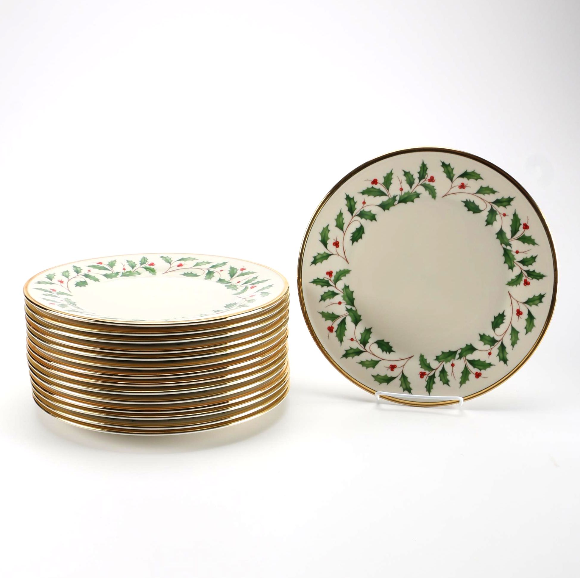 Lenox "Holiday" Dinner Plates