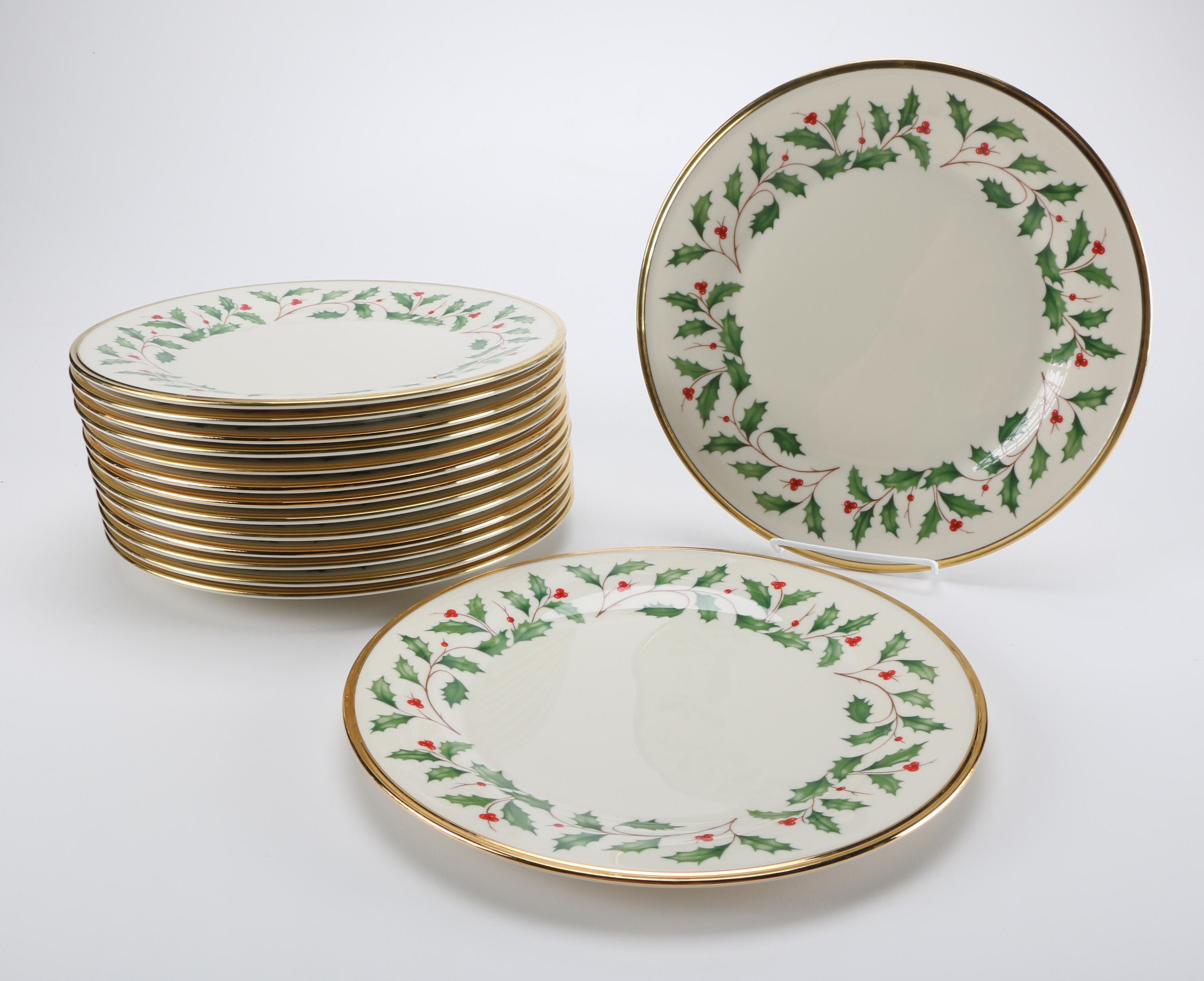 Lenox "Holiday" Dinner Plates