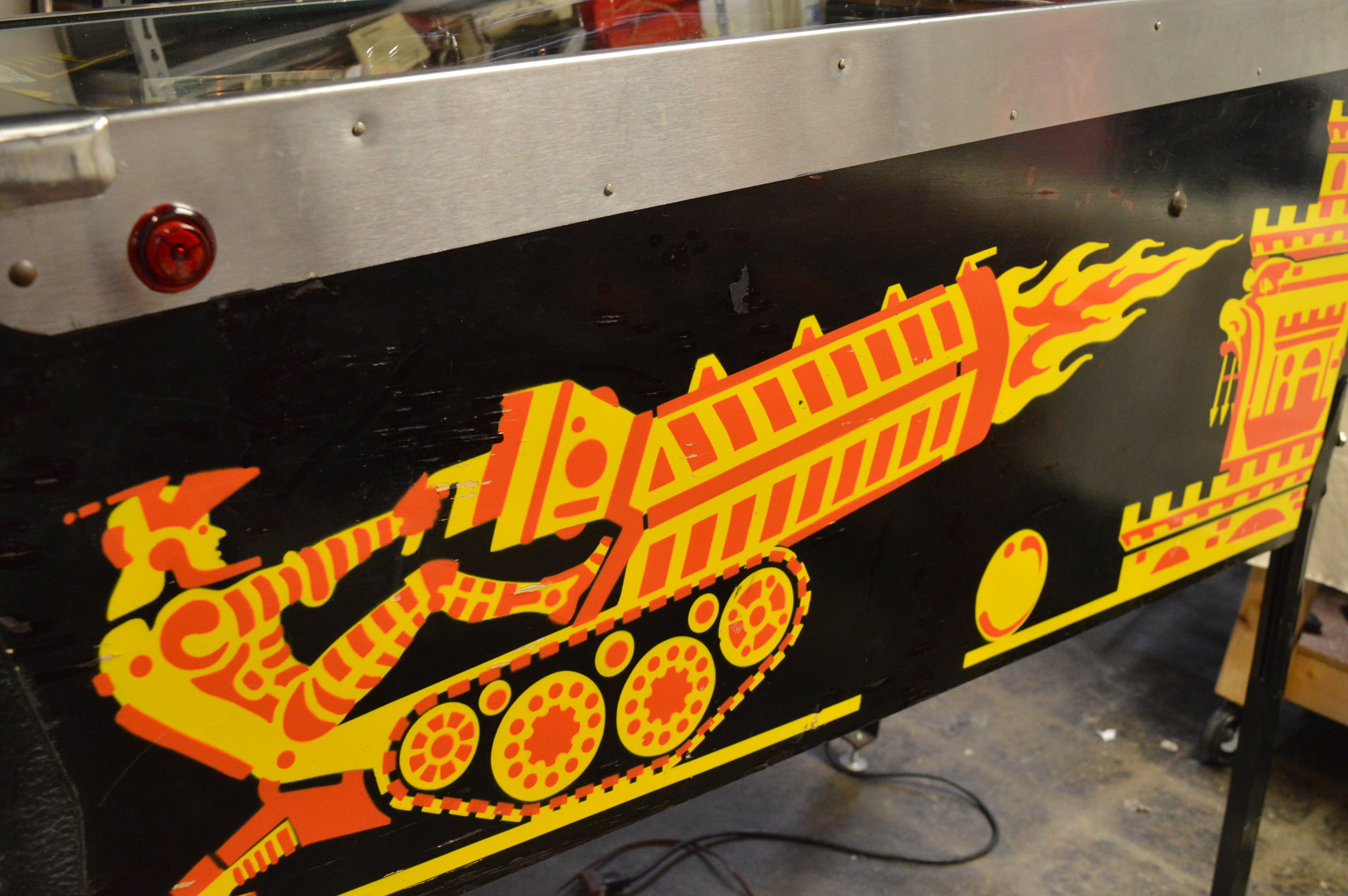 1987 Williams "Big Guns" Pinball Machine