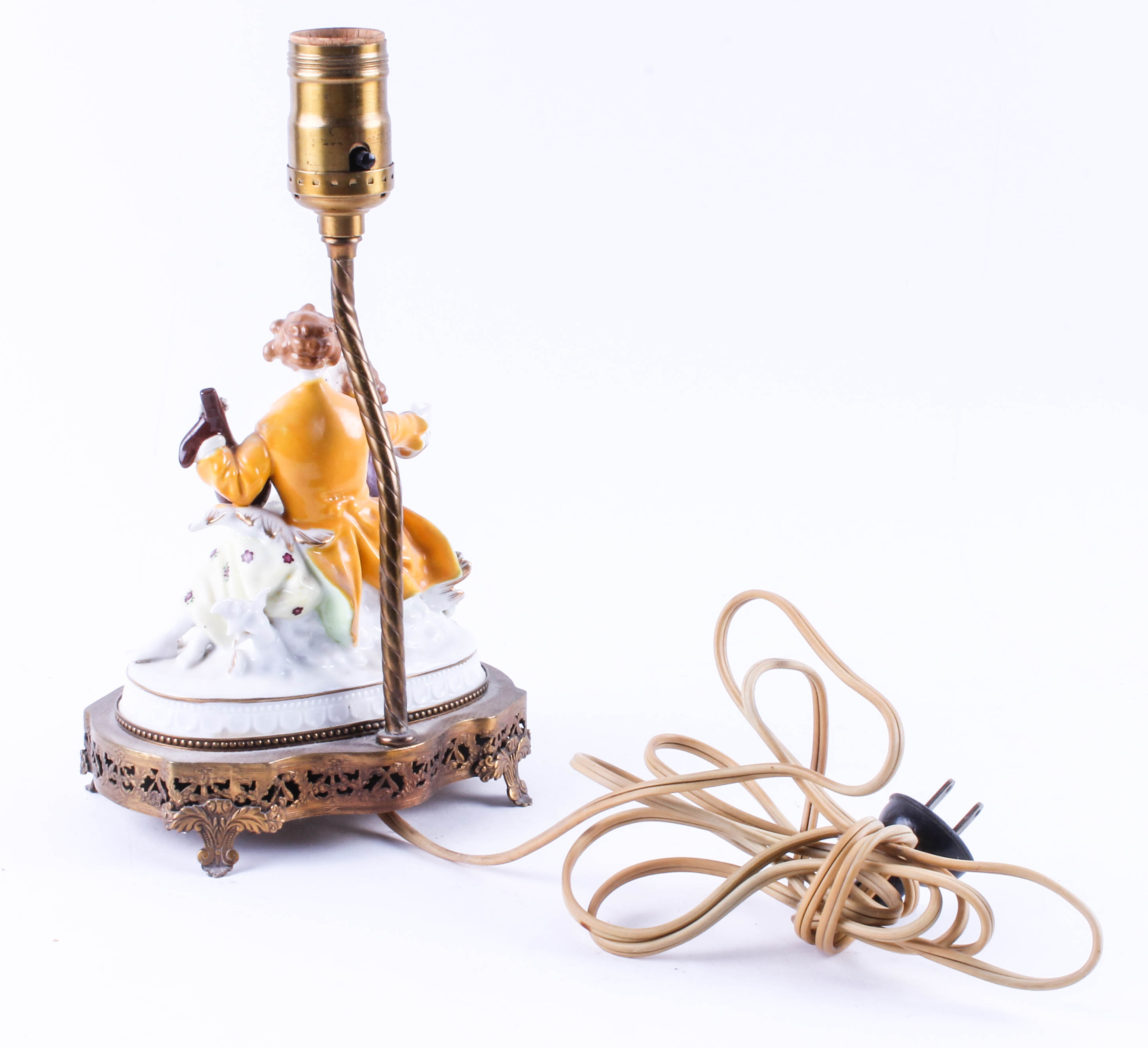 Group of French Porcelain Figural Lamps