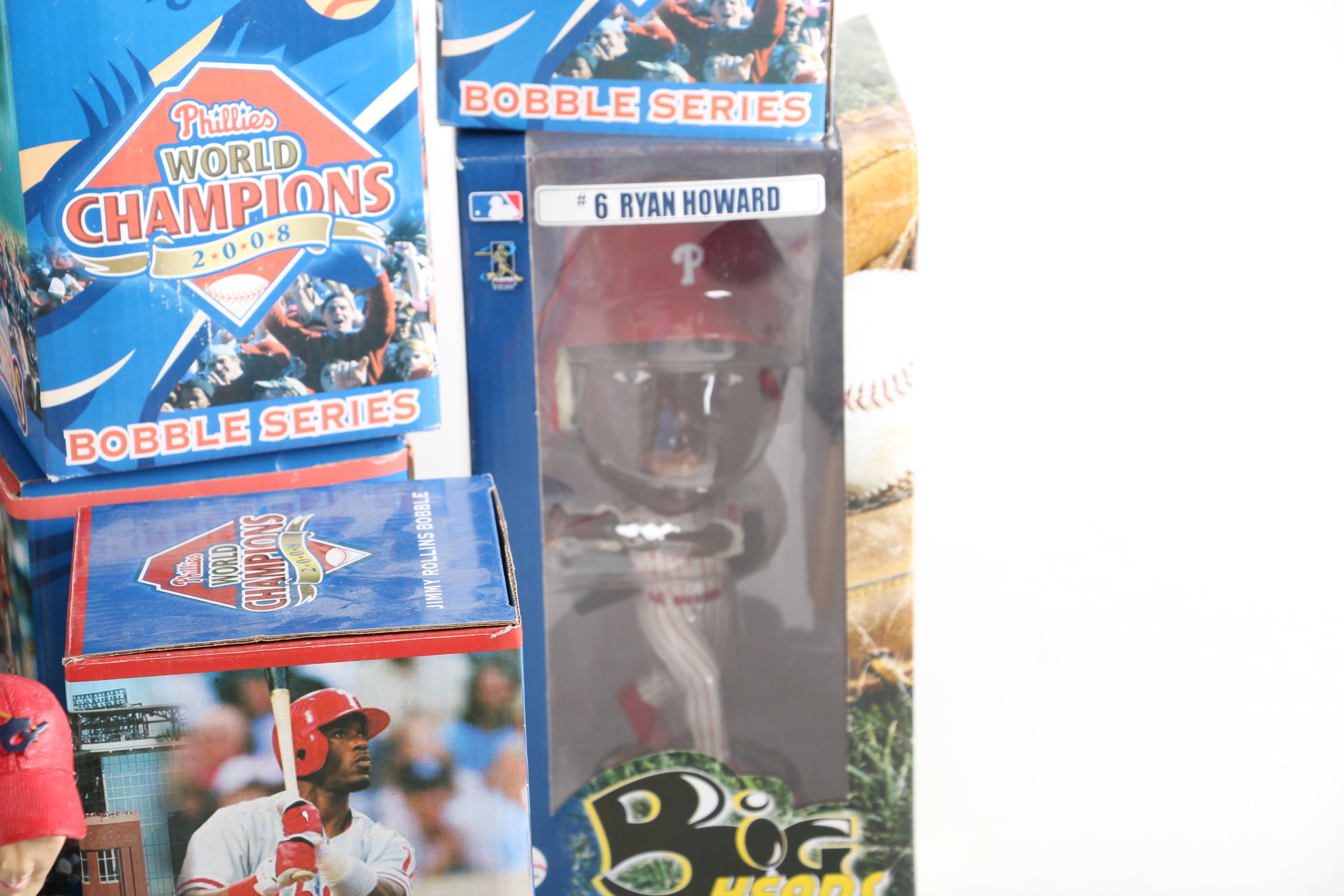 Baseball and Football Bobble Heads