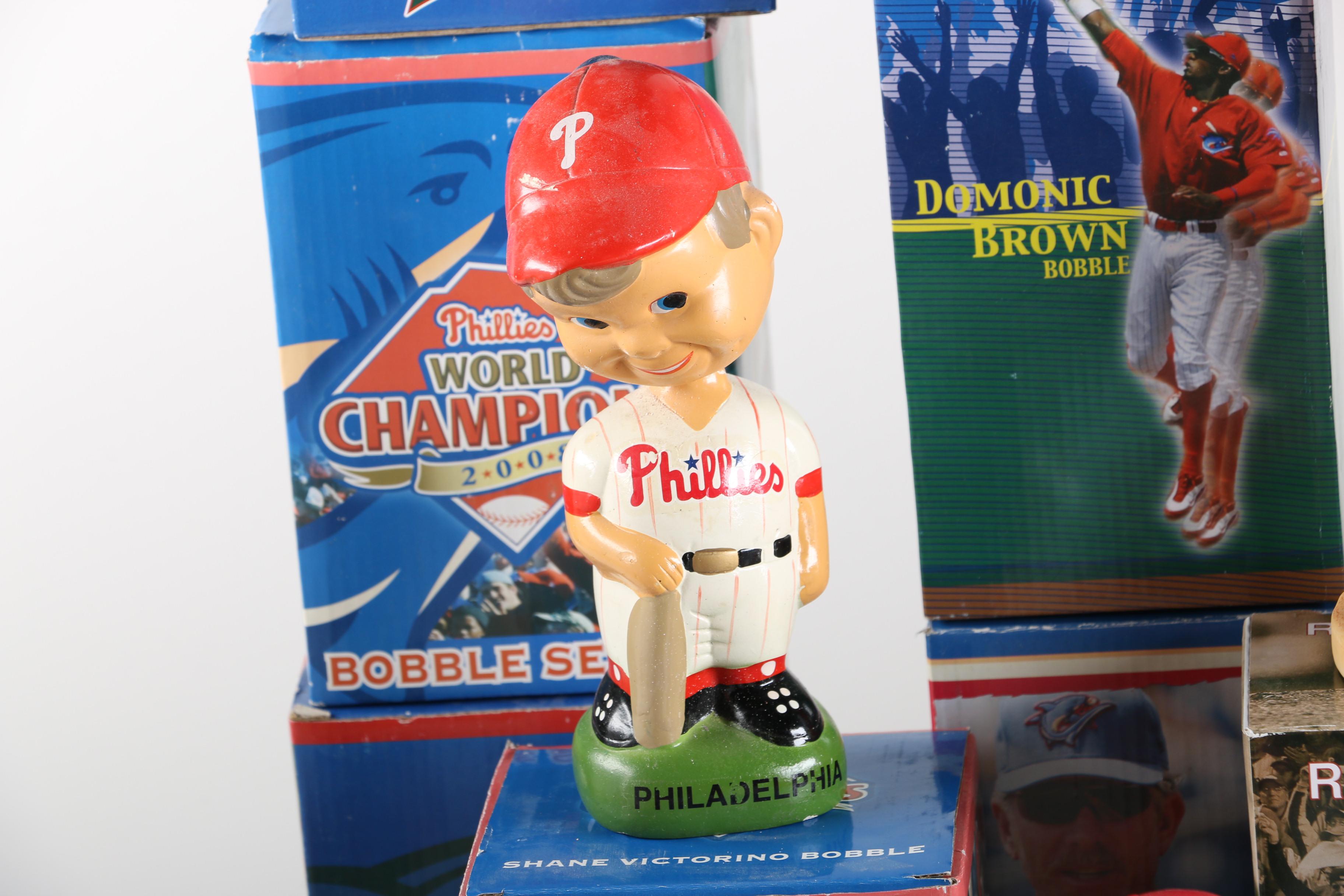 Baseball and Football Bobble Heads