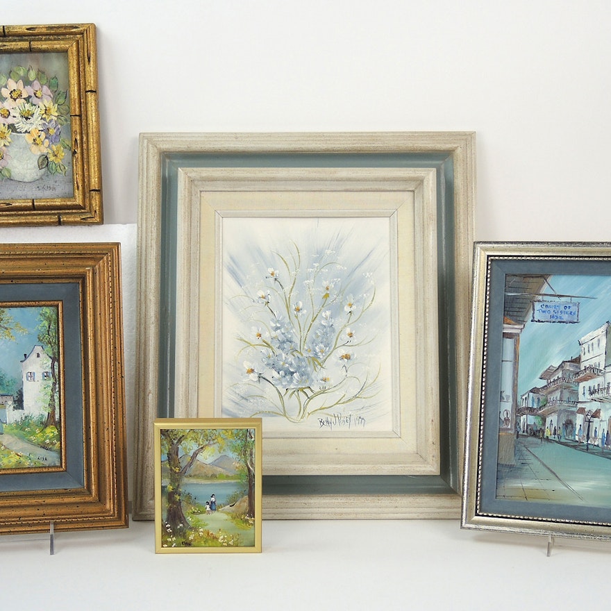 Original Signed Miniature Painting Collection