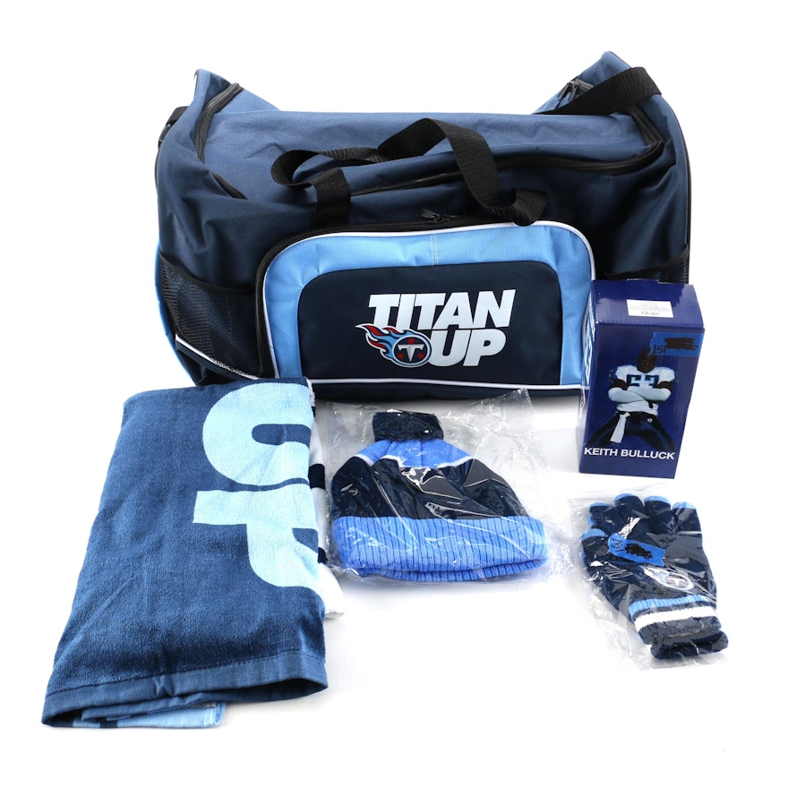 Tennessee Titans Gym Bag and Gear