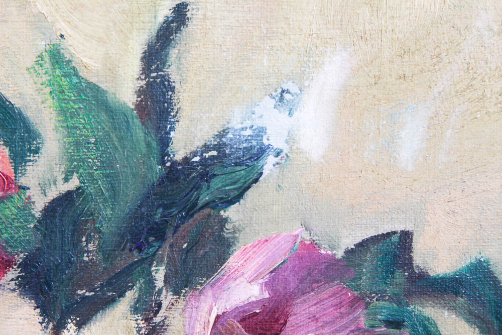 Floral Still Life Oil Painting