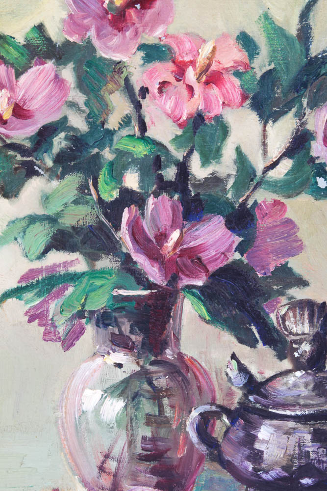 Floral Still Life Oil Painting