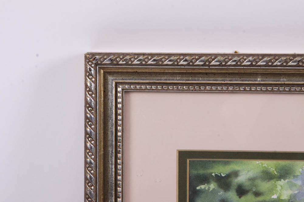 Watercolor House Painting