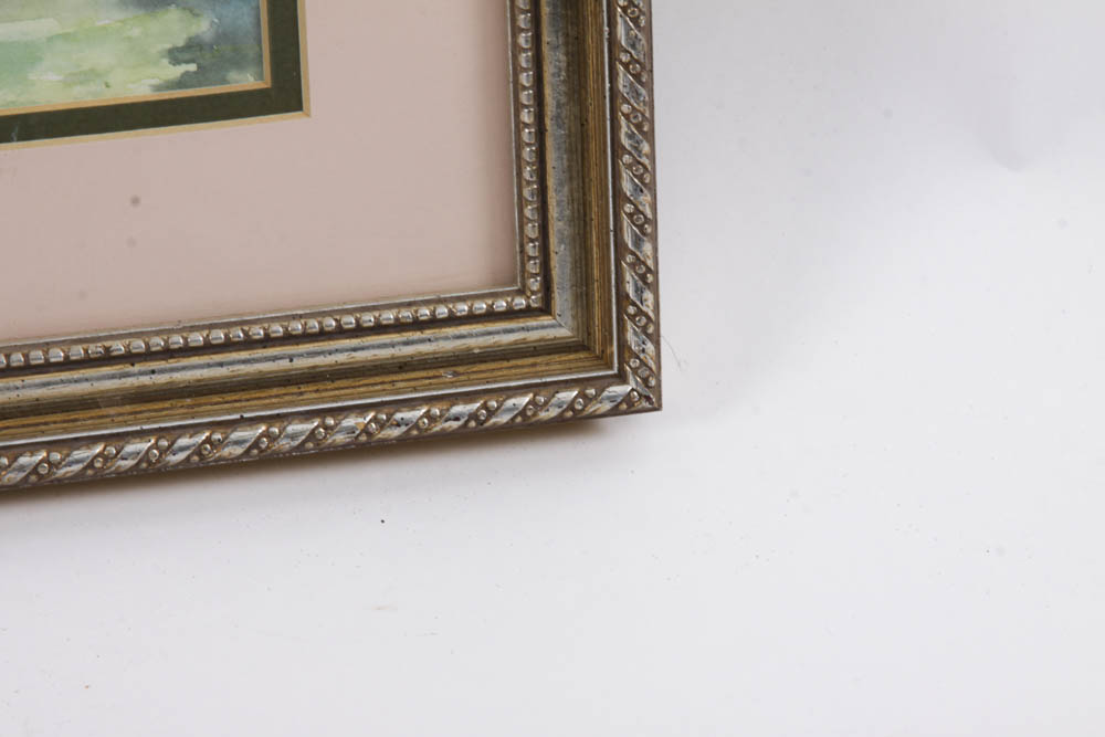 Watercolor House Painting