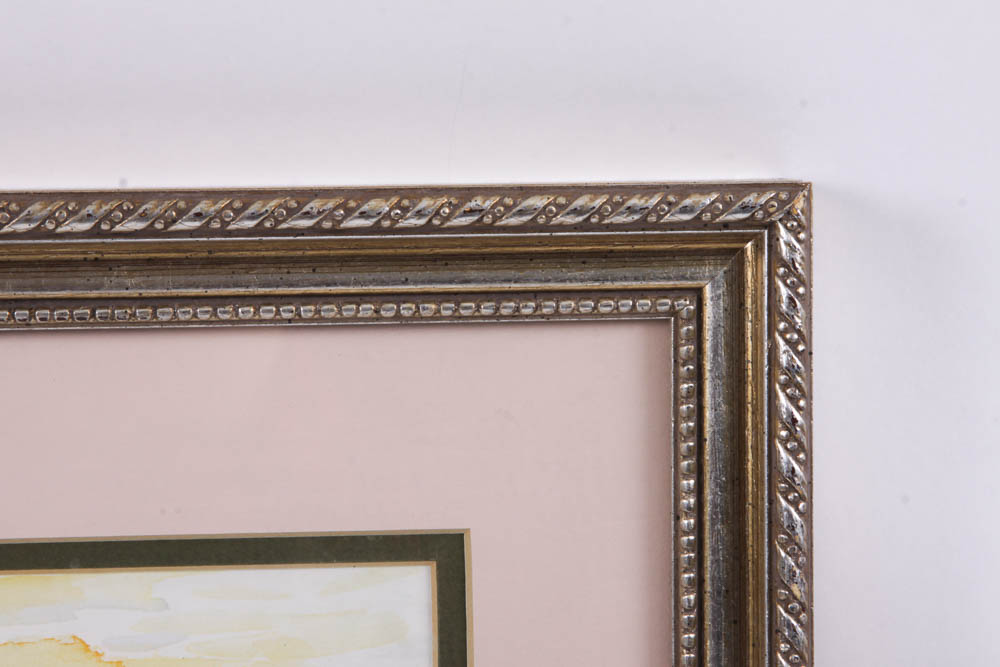 Watercolor House Painting