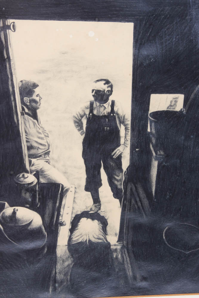 Original Graphite Illustration