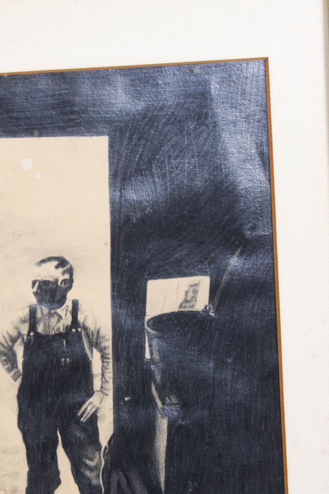 Original Graphite Illustration