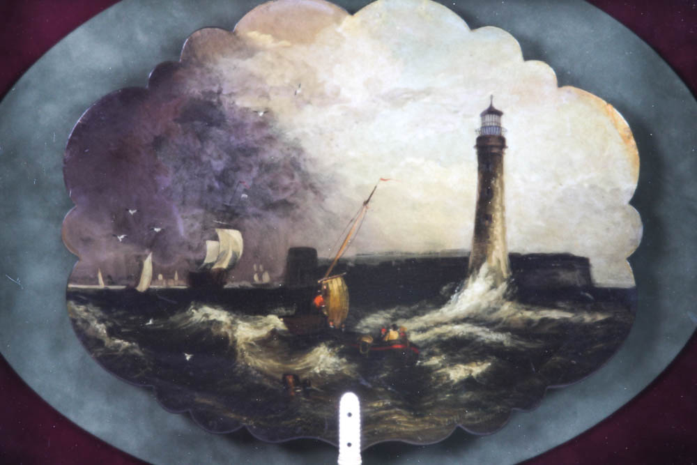 Original Painting in a shadow box.