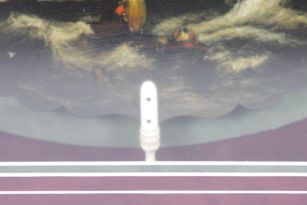 Original Painting in a shadow box.