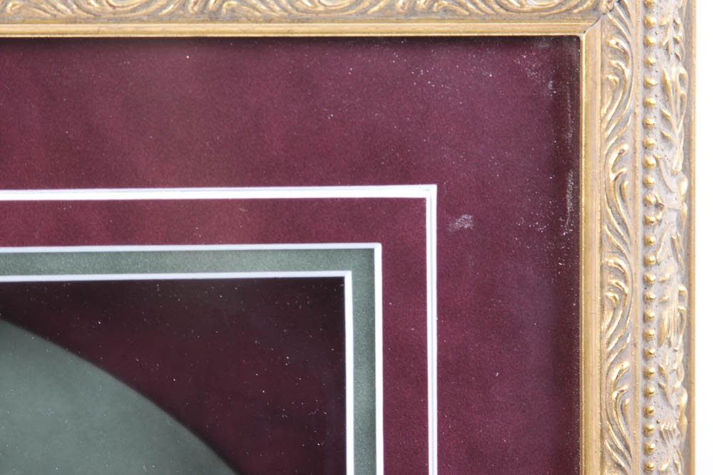 Original Painting in a shadow box.