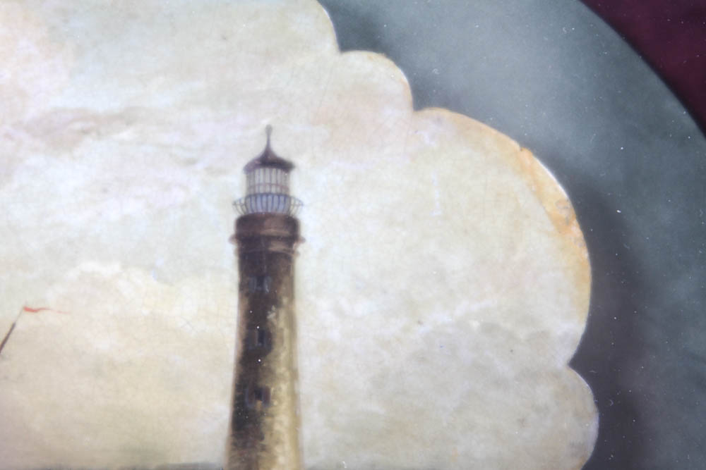 Original Painting in a shadow box.