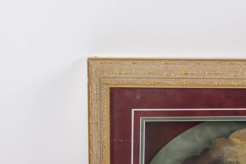 Original Painting in a shadow box.