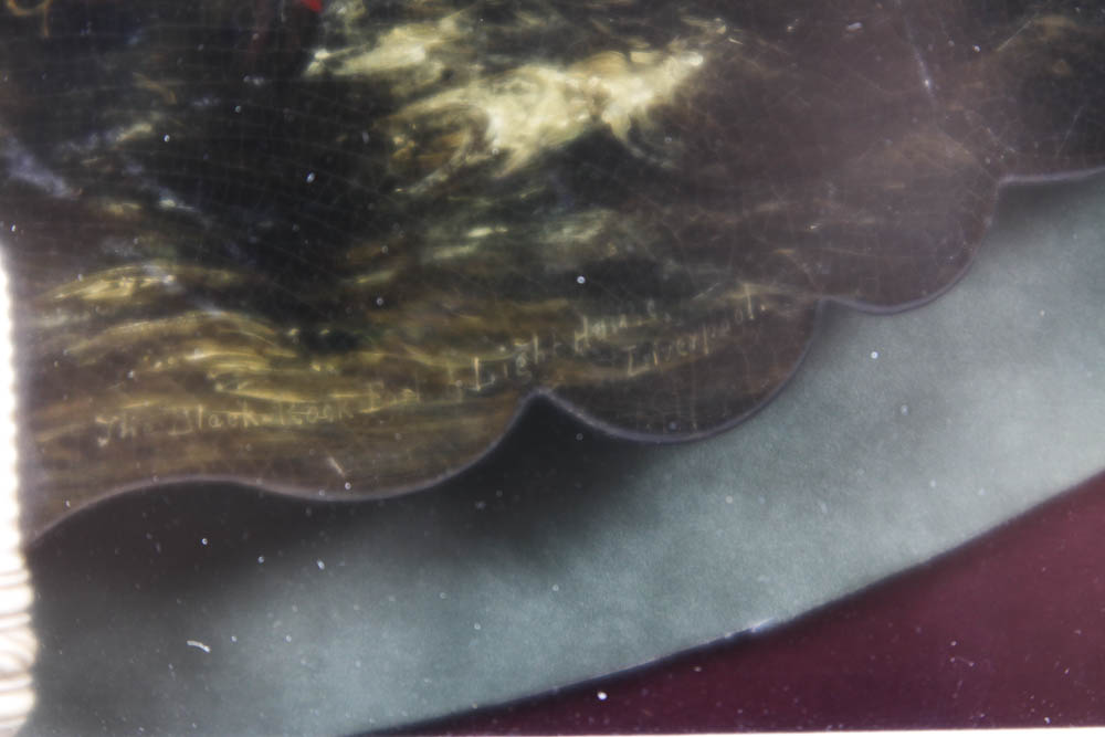 Original Painting in a shadow box.