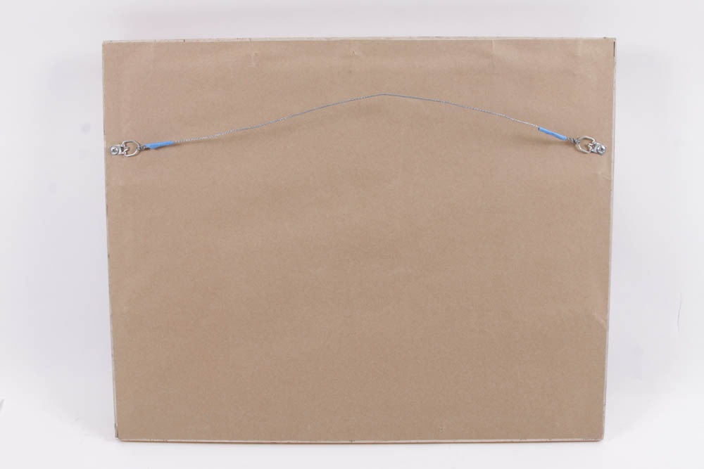 Original Painting in a shadow box.