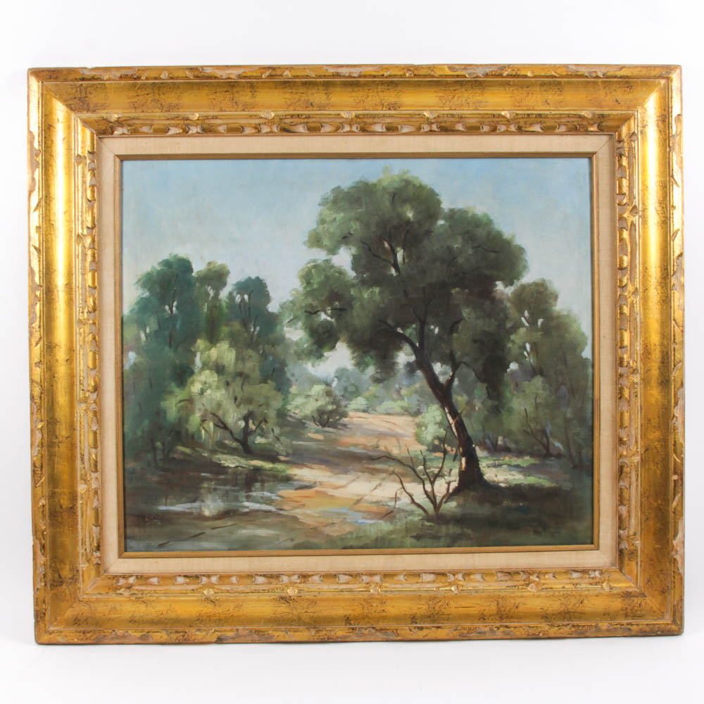 Original Oil Painting by B.Wright