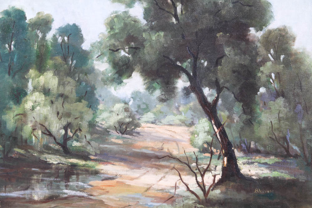 Original Oil Painting by B.Wright