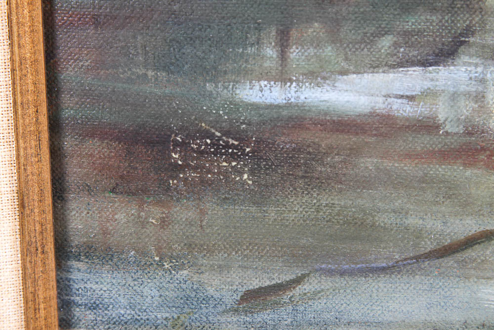 Original Oil Painting by B.Wright