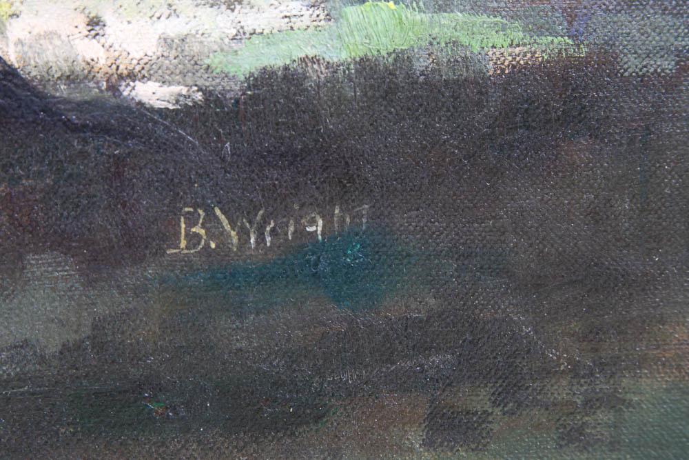 Original Oil Painting by B.Wright