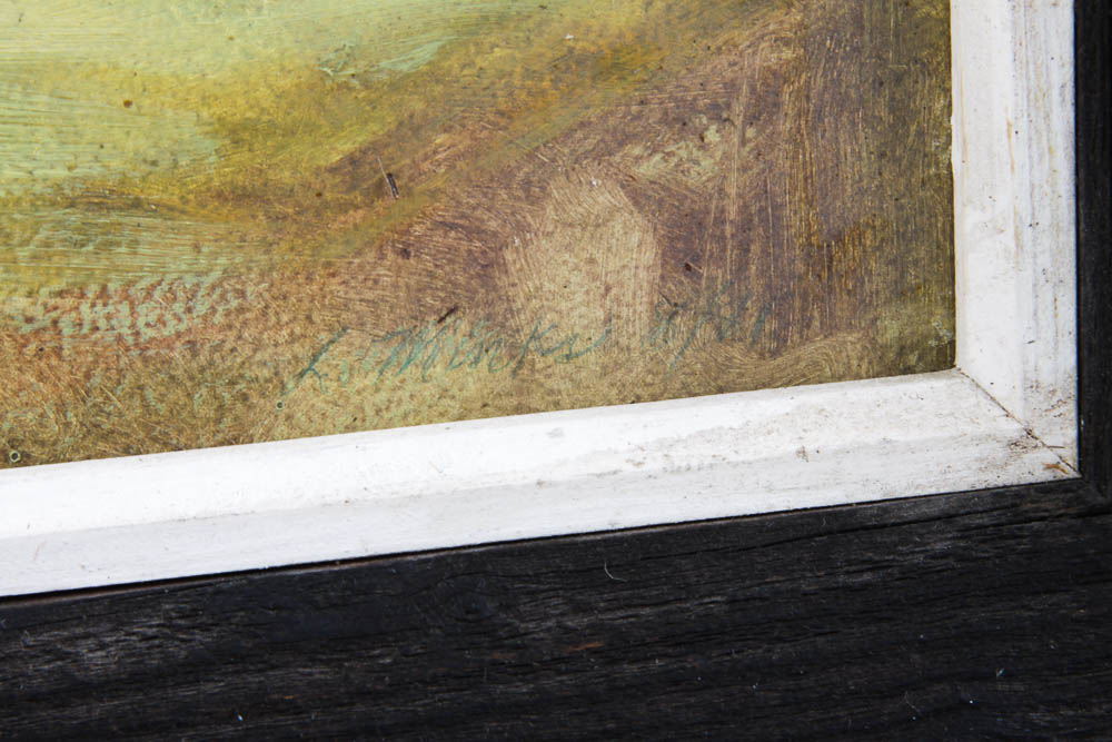 Original Acrylic Landscape  by Louise Minks